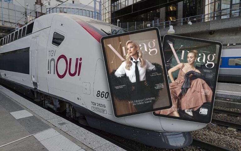 Xmag Magazine acelera su expansión internacional a través de TGV INOUI en Francia